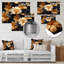 Jaune et blanc parfumés Fusion Mums II - Mums Wall Art Living Room-1919782429-1919782426