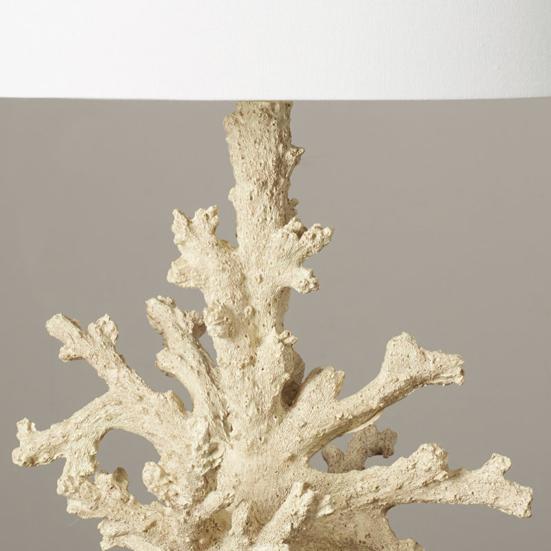 Humboldt Accent Lamp, Cream/White Shade