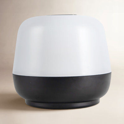 Lampe portable d'extérieur à DEL à intensité variable noire mat 3 po Wylla