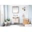Ensemble de meuble-lavabo mural simple l 25,5 "avec miroir Towny Adalae