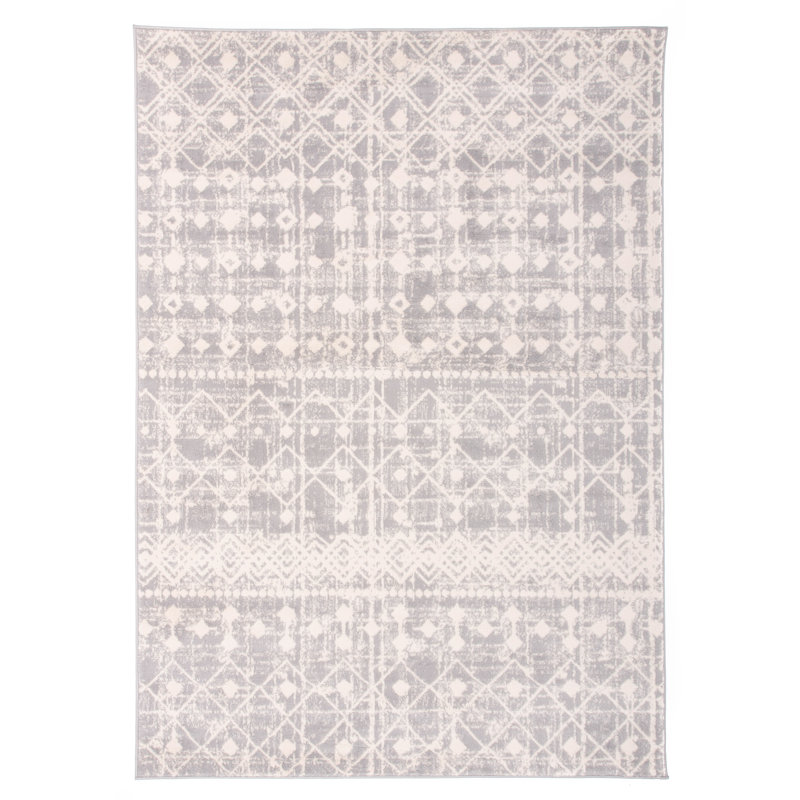 Geometric Indoor Rug, Rectangle 10' x 14'