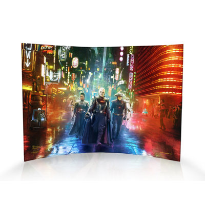 Obi-Wan Kenobi (The Inquisition) Curved Acrylic Print