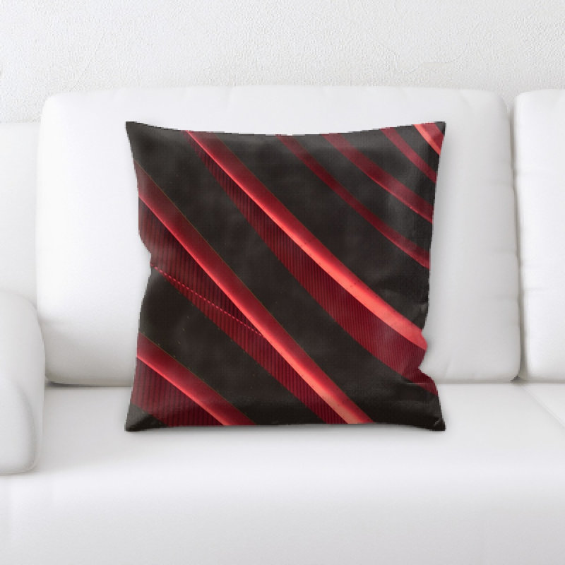 Focus Microsuede Reversible Throw Pillow
