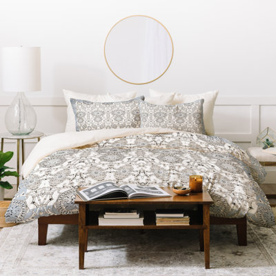 Traditional Polyester Geometric Shapes Duvet Cover