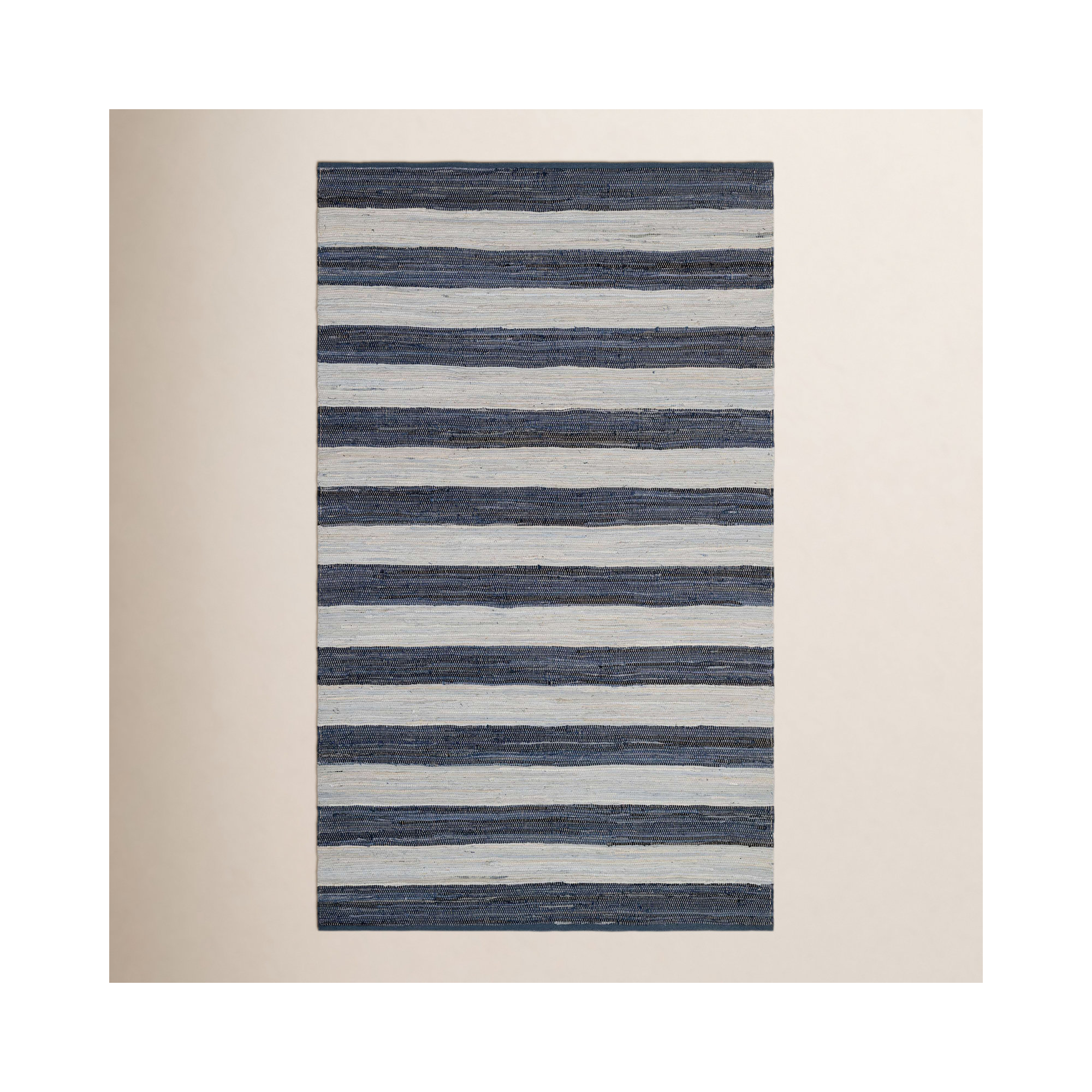 Remonat Handmade Cotton Rug, Runner 2'6" x 8'