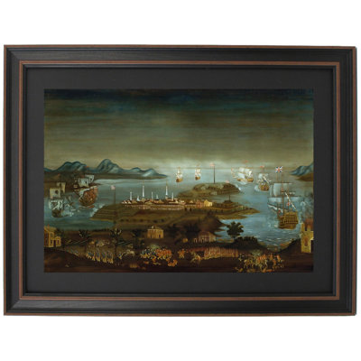 The Battle Of Bunker Hill By Winthrop Chandler