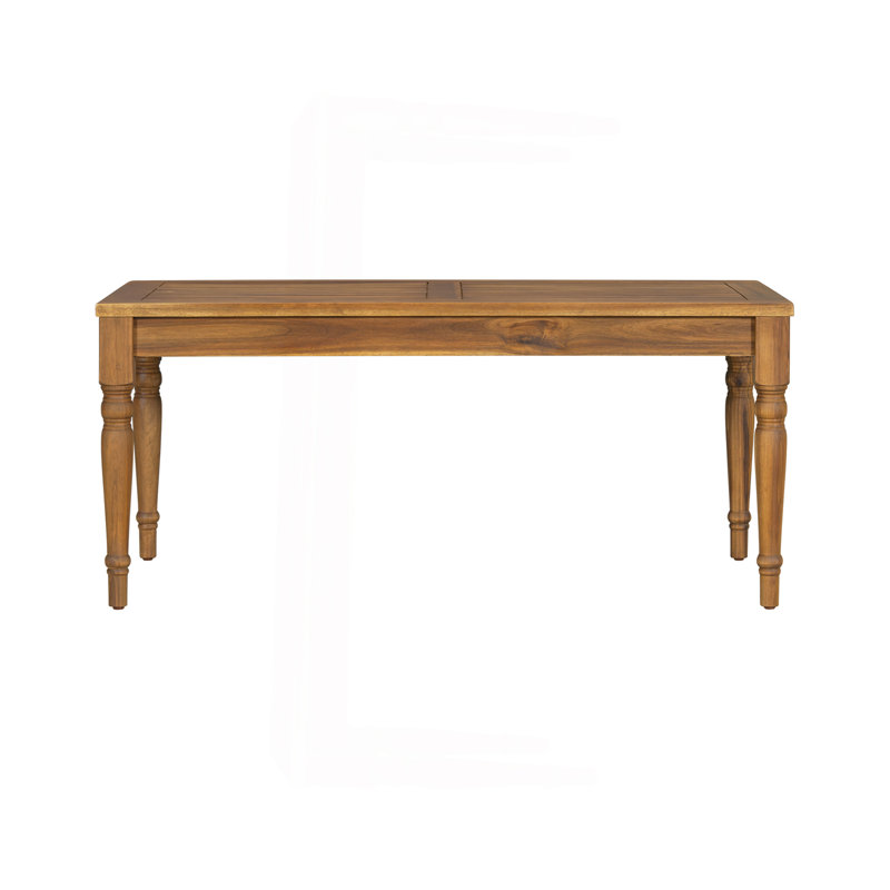 Table basse d'extérieur Acacia Classic, finition naturelle