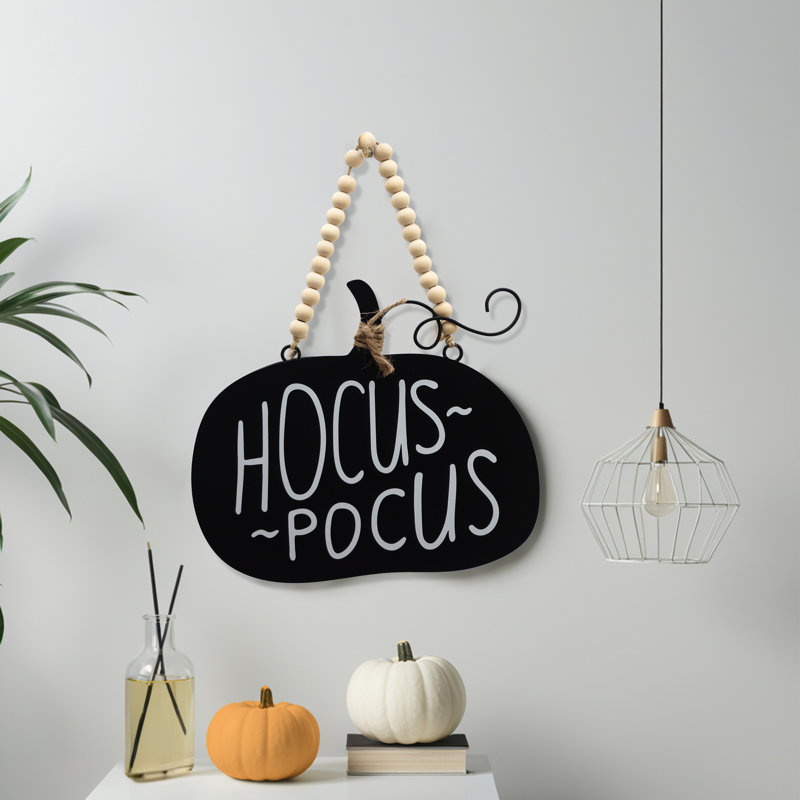 Signe de décorations d'Halloween