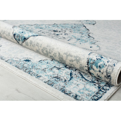 Tapis rétro Hailey Bluebonnet