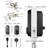 VEVOR Smart Lock 5-in-1 Fingerprint Smart Door Knob with Independent Handle