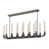 Ribbed Glass/Urban Bronze selected