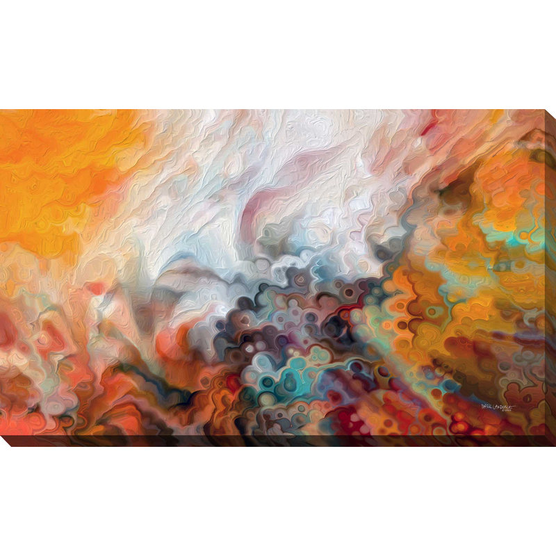 Acts 10: 43 Your Sins Are Forgiven - Peinture, Toile tendue, H 18 po x l 30 po x P 1 po