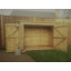 6 Ft. W x 3 Ft. D Tongue and Groove Pent Wooden Bike Shed