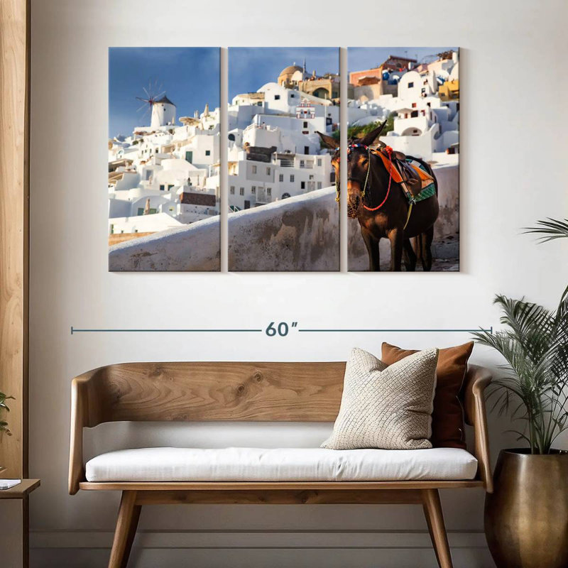 Syd Santorini Donkey, 24" H x 38" W