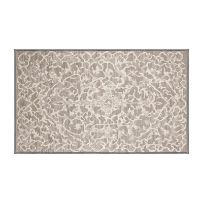 Machine Washable Gray Area Rug