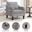 Chaises d'appoint Mid-Century avec coussins amovibles-206585627