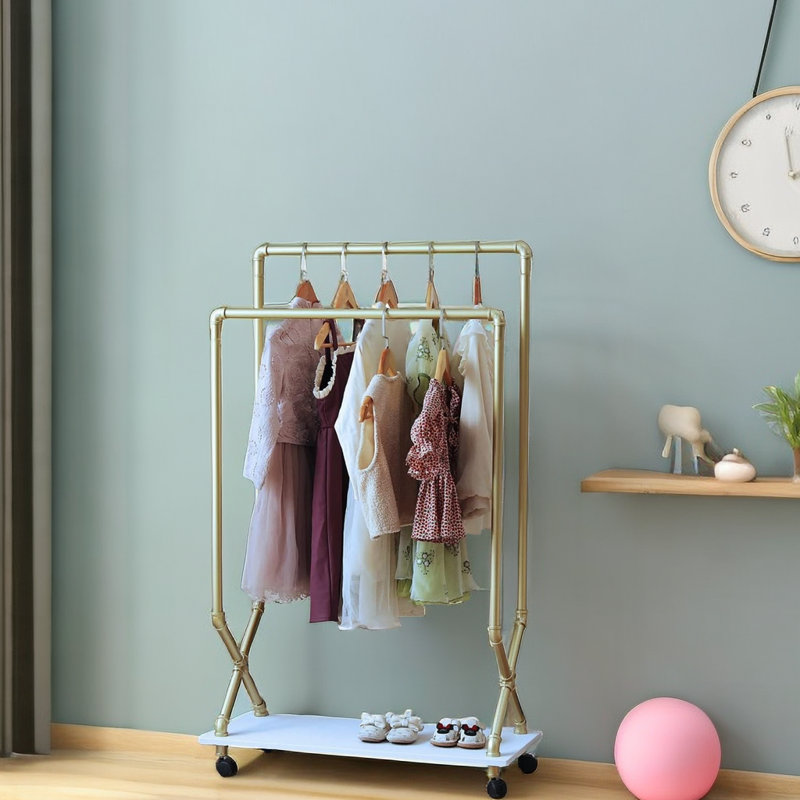 Niketta Rolling Clothing Rack
