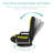 Alba 360-Degree Swivel Gaming Floor Chair w/ Armrest Handles, Foldable Adjustable Back-1386136330