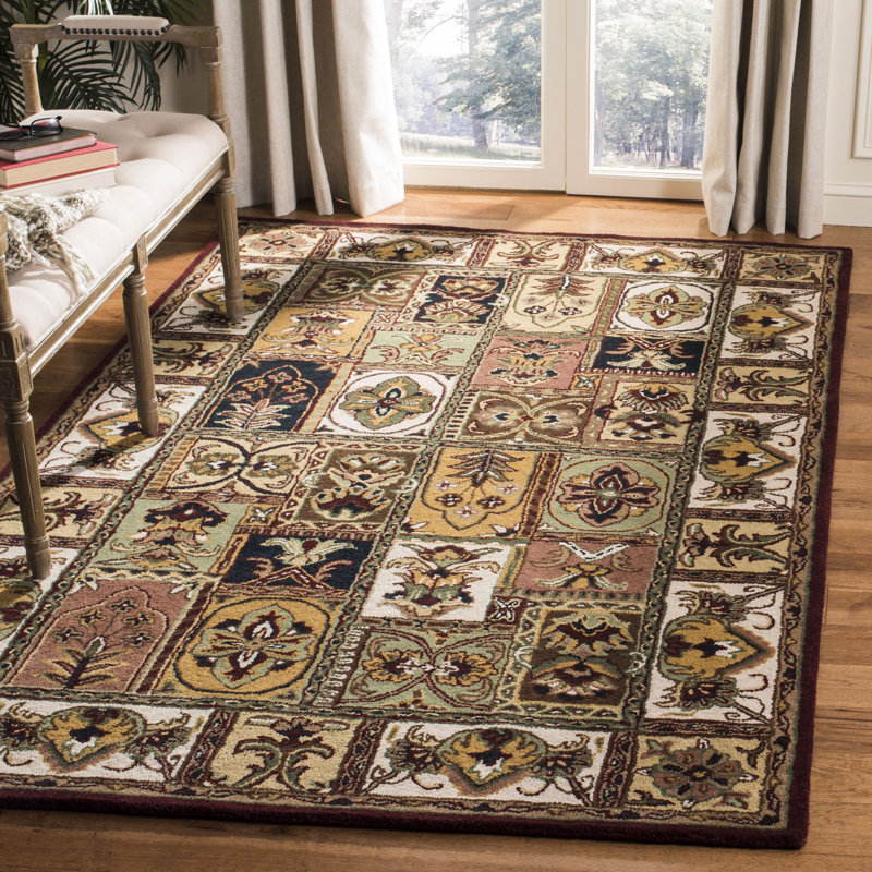 Tosca Hand Tufted Wool Oriental Rug, Rectangle 12' x 15'