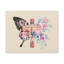 «Faith Cross Pastel Flower», art textuel sur toile tendue-1222839857