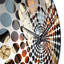 Willimena - Horloge murale abstraite en marbre-1758020682
