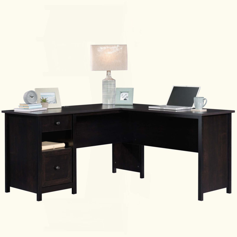 Bureau en L, Blanc