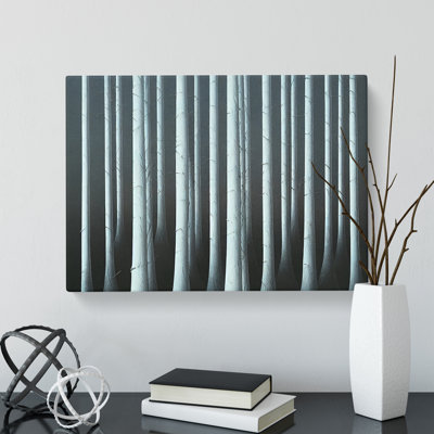 A Flashy Forest - Wrapped Canvas