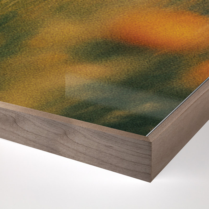 Prairie I Print by Coup D'Esprit, Dark Brown, 18" H x 24" W x 2" D