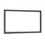 Miroir mural 60 po x 36 po Cadre en aluminium noir | Fixation verticale ou horizontale | Idée de cadeau-228811116-228811117