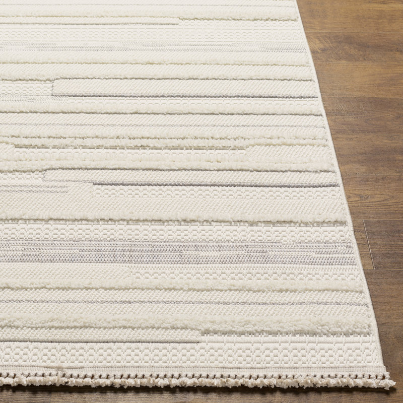 Howden Striped Indoor Rug, Rectangle 7'10" x 10'
