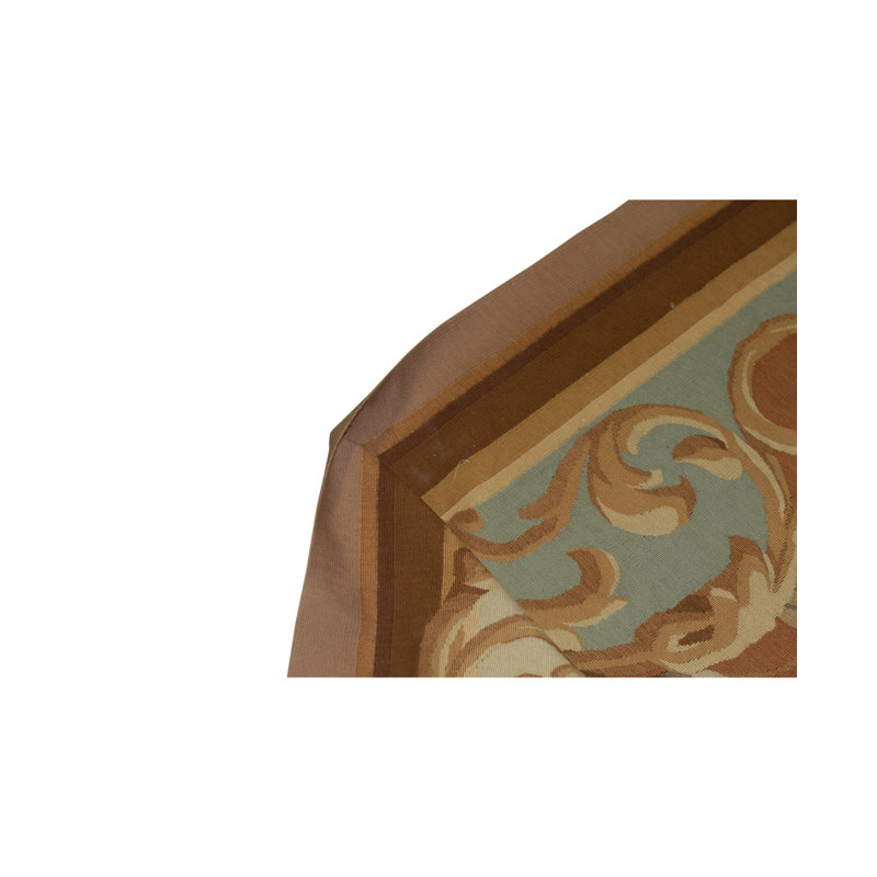 Aubusson Hand Woven Wool Oriental Area Rug