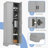 Laurah Storage Cabinet with Two Doors for Bathroom, Office,Bathroom Storage Cabinet with Adjustable Shelf,MDF Board-628429495