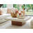 Palm Desert Shadow Mountain Square Coffee Table