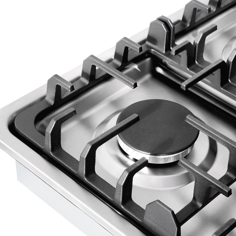 Cosmo 36'' Stainless Steel Gas 6 Italian Burner Cooktop
