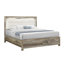 Ensemble de chambre à coucher complète 5 pièces Cllisie Brown-1013953513
