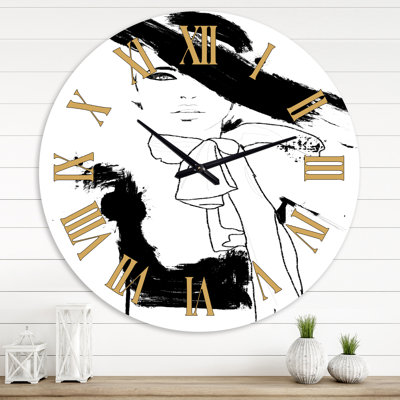 Magnifique horloge murale moderne