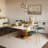 78.7" Dining Table with Sintered Stone Tabletop and Stainless Steel Base