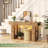 47" Entryway Table with Socket