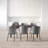 18.8'' H Tufted Fabric Upholstered Metal Side Chair-330051805