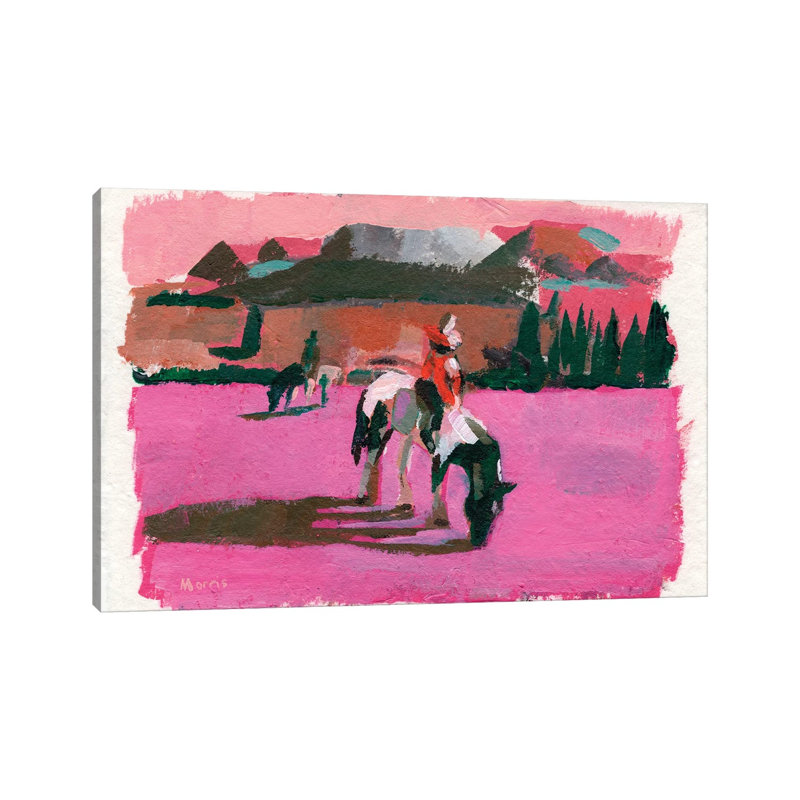 Pink Fields, 45.72 cm H x 66.04 cm W x 1.905 cm D, Does Not Apply