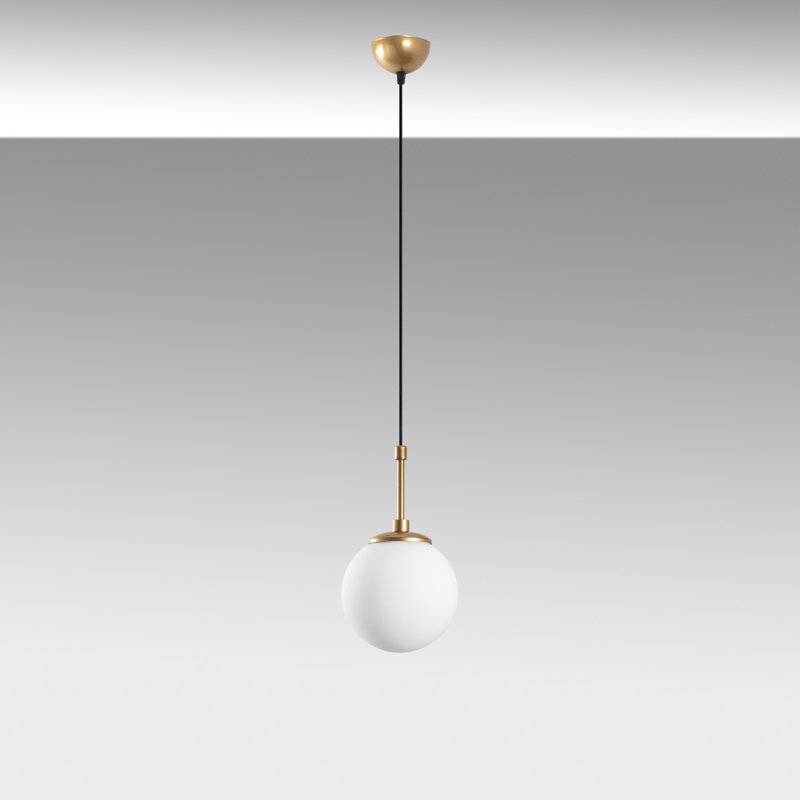 Lustre, Or, H 5,91 po x l 5,91 po x P 15,75 po