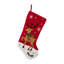 Chaussette de renne et renard