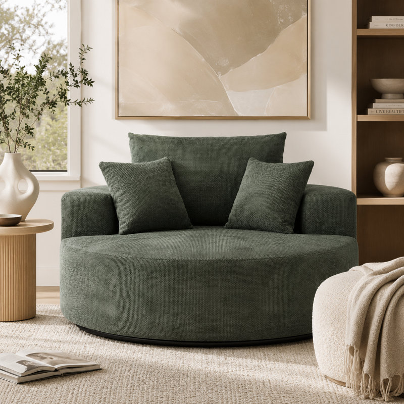 Fauteuil d'appoint Arlune, Vert