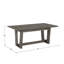Cann 72" Wood Finish Rectangular Dining Set With Upholstered Chairs-1434715600