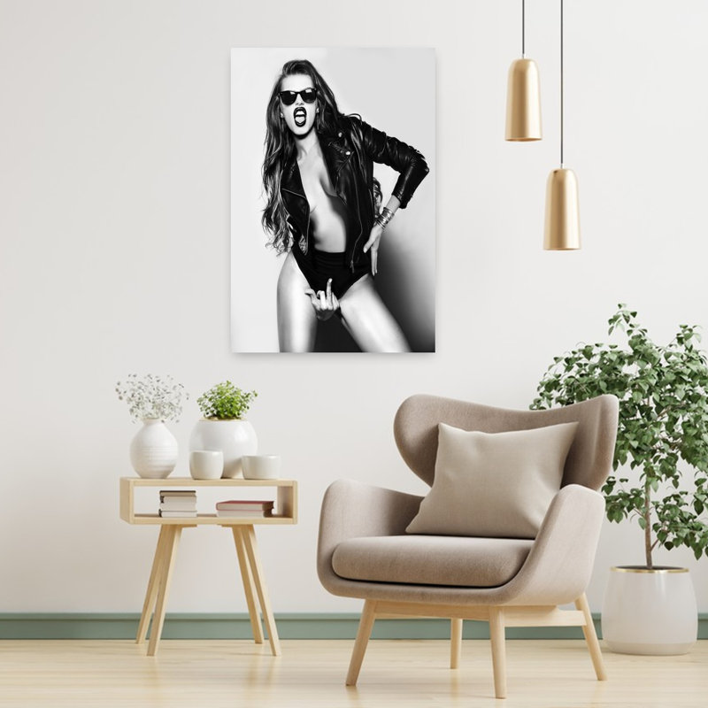 Art contemporain Portrait contemporain, H 36 po x l 24 po