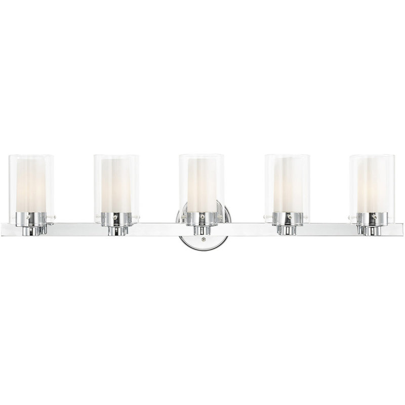Éclairage pour meuble-lavabo 5 lumières Porary