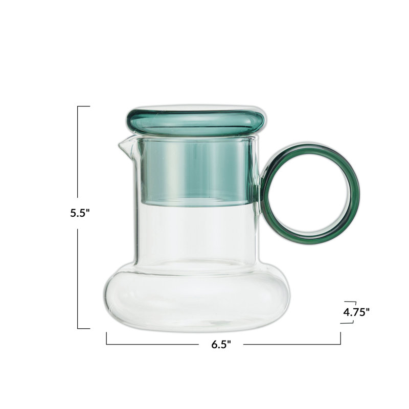 Crystal Clarity Glass Pitcher Set