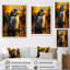 «Playful Snow Wonders Penguins III», reproduction sur toile-952844410-952844414
