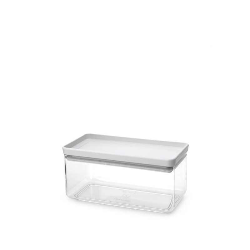 Contenant empilable, 1,5 litre, savoureux +, Gris clair