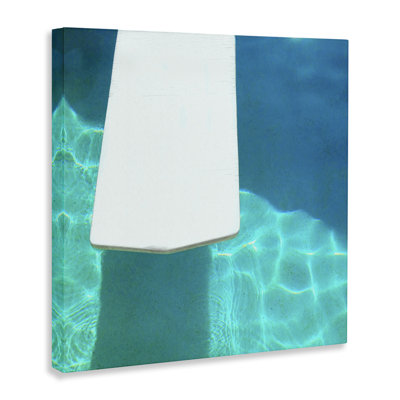 «Pool Diving Board», art mural par Lisa Hill Saghini